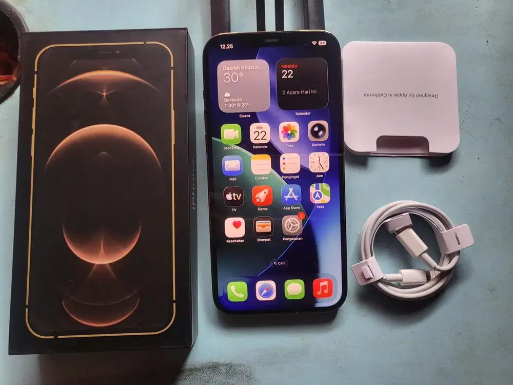 Iphone 12 Promax 128gb Fullset All Operator