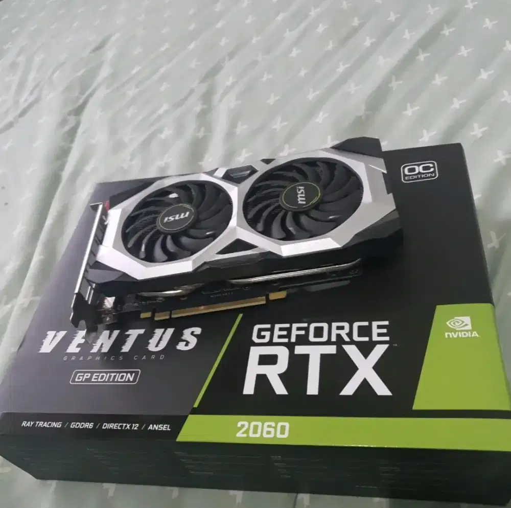 vga rtx 2060 6gb geforce MSI Ventus GP Edition