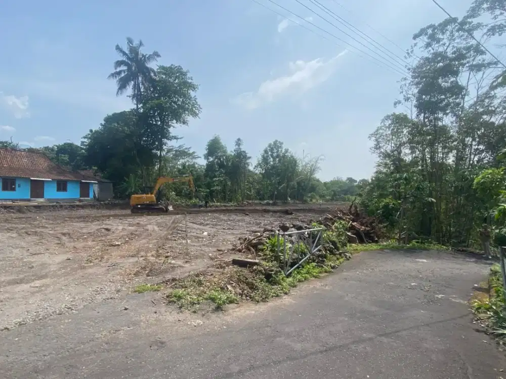 Tanah Tenang di Pakem Cocok Untuk Hunian Kost atau Villa SHM Pekarangan