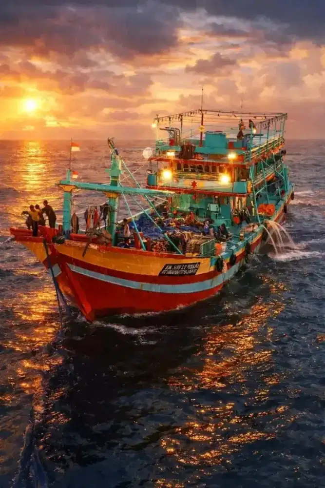 Lowongan kerja di kapal cumi dn ikan