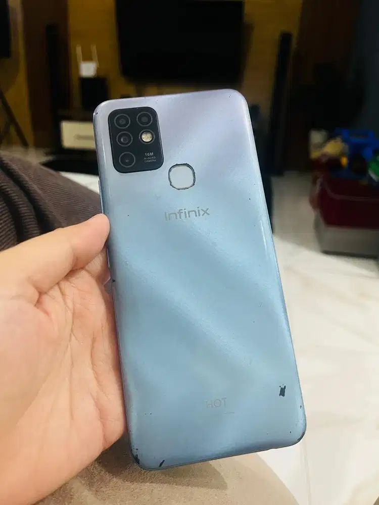 Infinix hot 10  hp casa aja