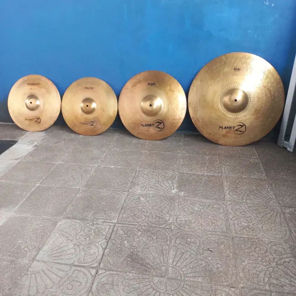 Cymbal drum set