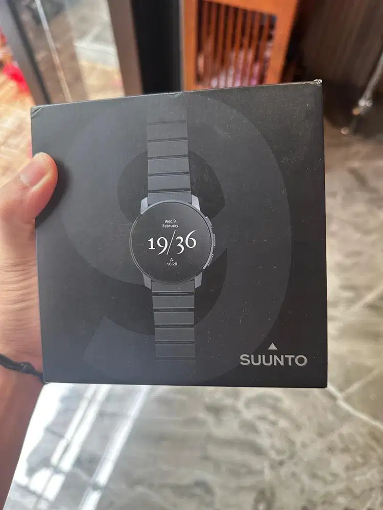 Suunto 9 Peak Titanium Black Smartwatch Jam Tangan Sport