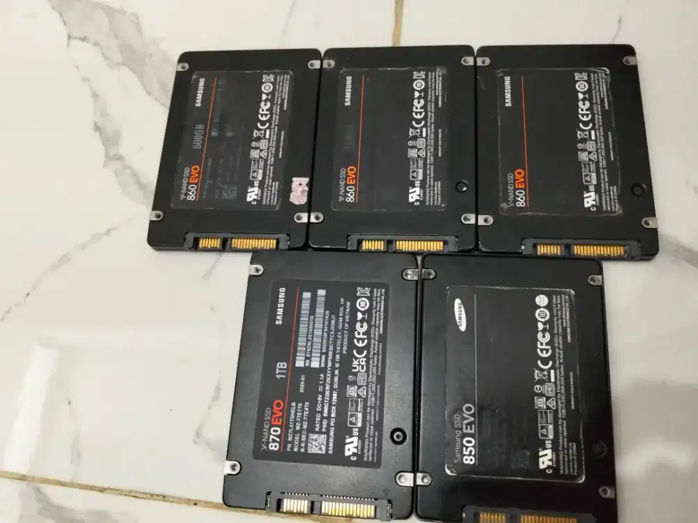 JUAL ! SSD V-VAND 870 EVO 1TB, 500GB, 250GB Samsung