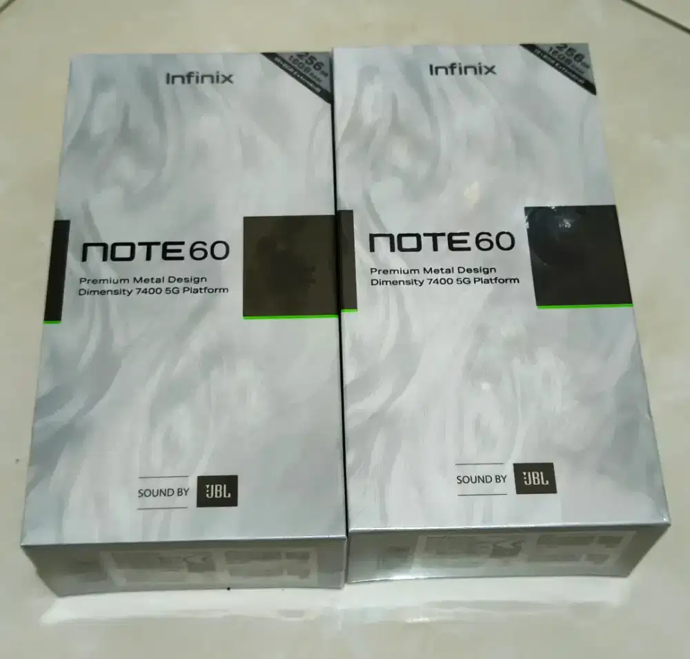Infinix Note 60 5G Ram 8/256 Baru Segel Garansi Resmi 1 Tahun