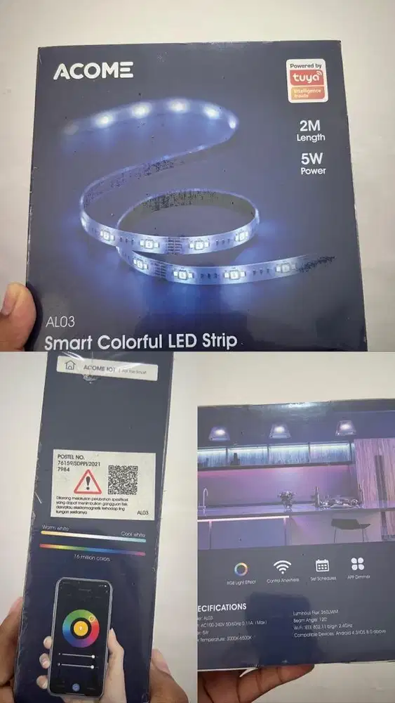 Smart LED acome lampu LED