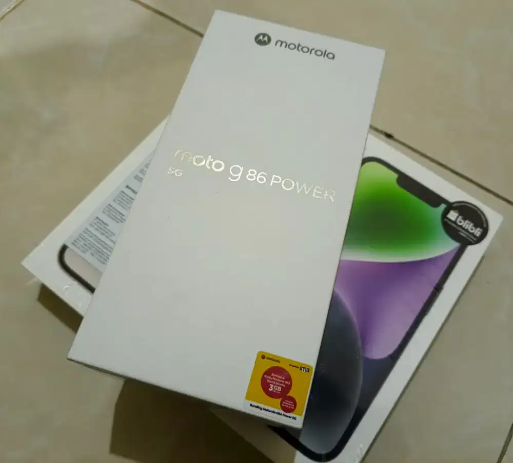 Moto G86 Power Ram 8/256 Baru Segel Garansi Resmi 1 Tahun
