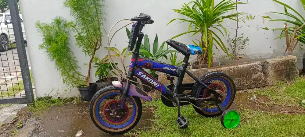 masih normal, ukutan 12 ada roda samping