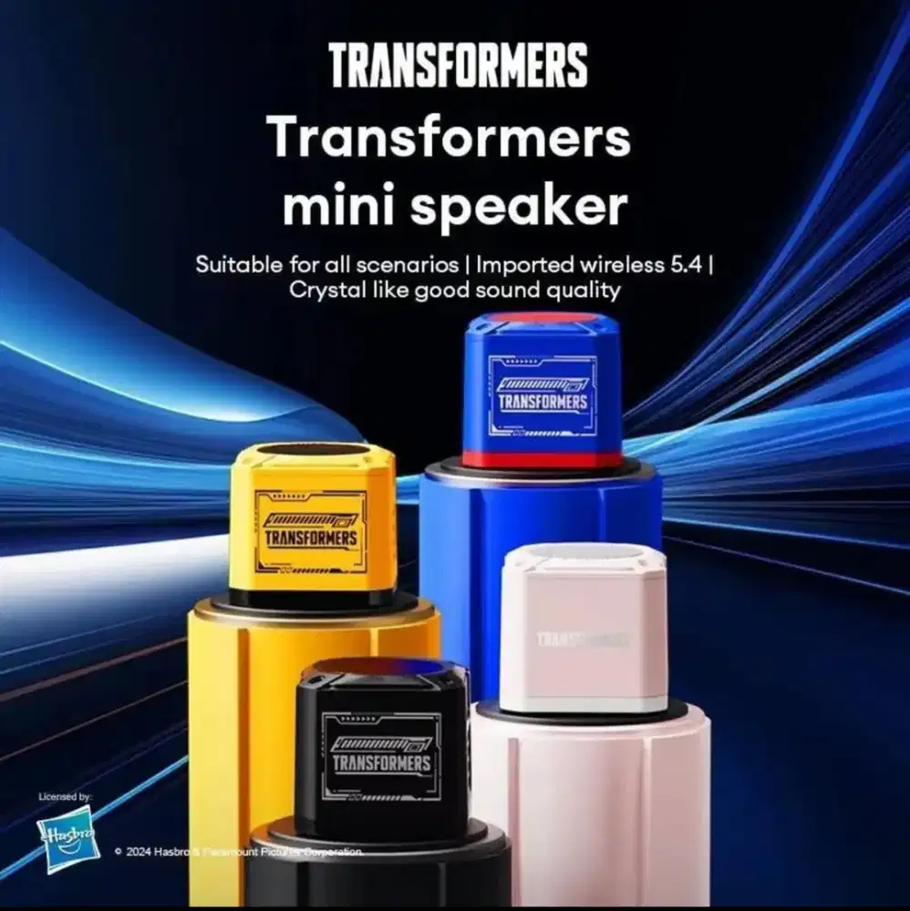 SPEAKER BLUETOOTH 5.4 OFFICIAL TRANSFORMERS GARANSI 1TH