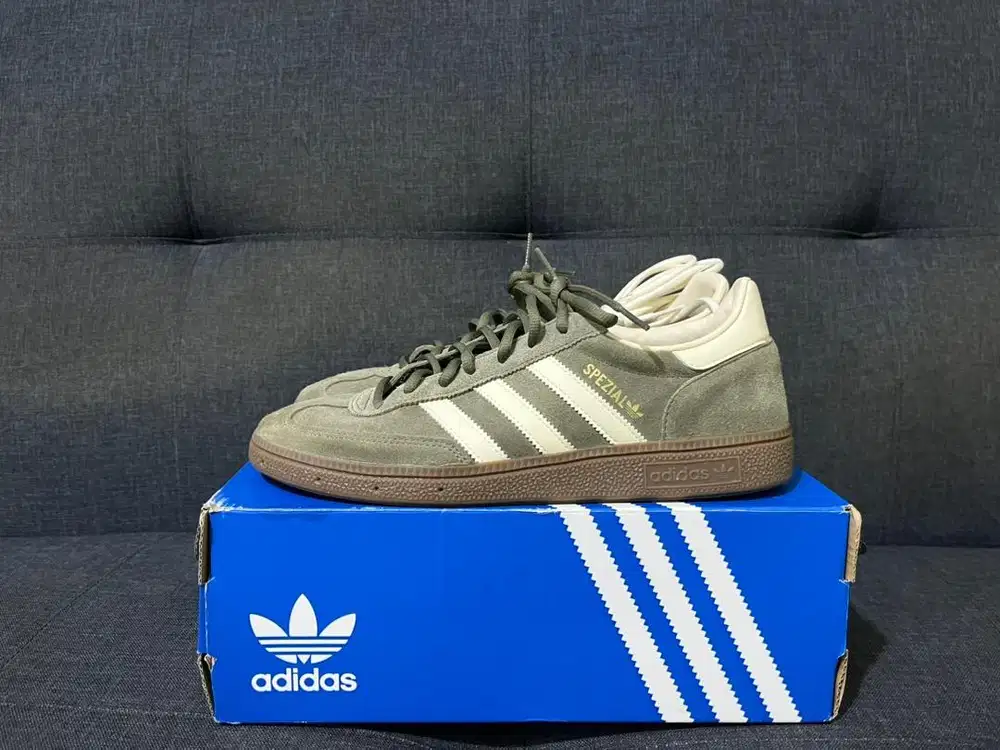 Sepatu Adidas Handball Spezial Olive Strata