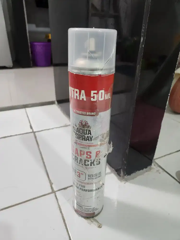 Aqua spray gaps and crack