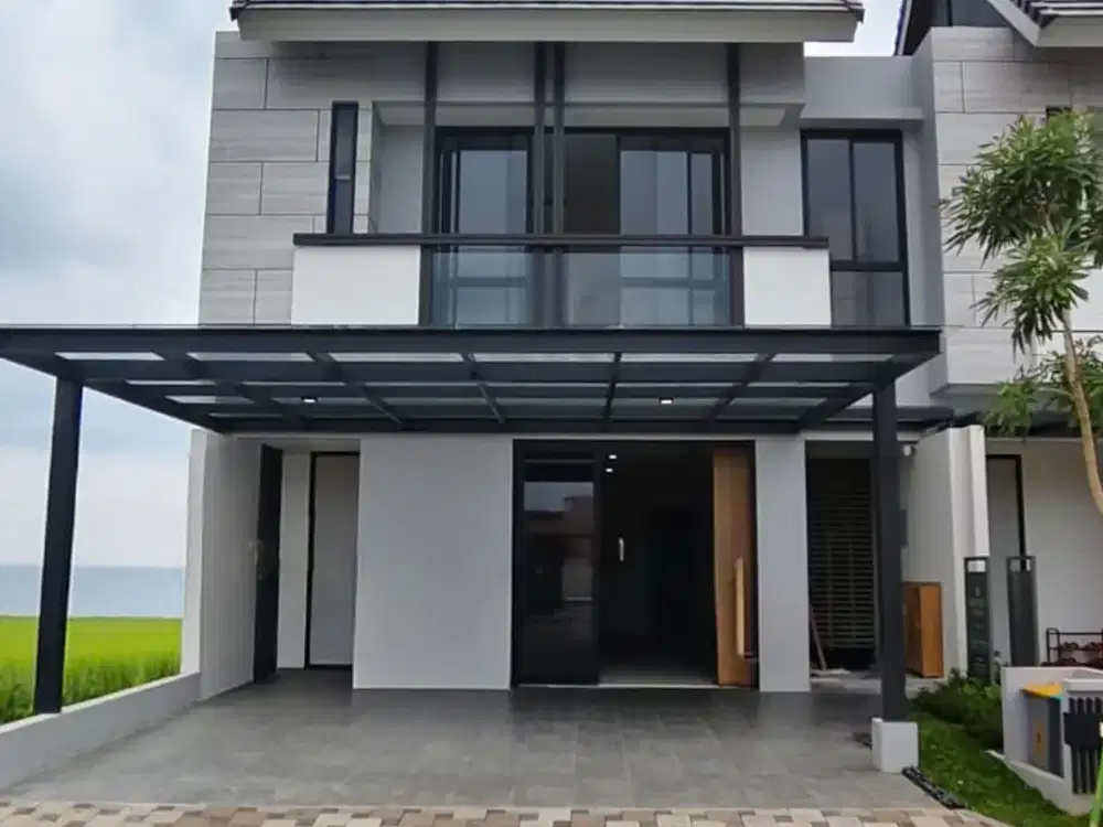 Rumah Brand New Modern Cantik Type ( 8 x 16 ) Strategis di Graha Raya Pr