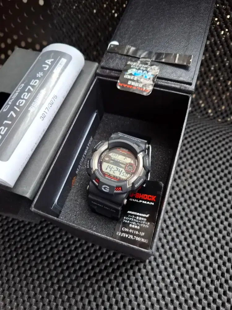 Jam G Shock GW 9110-1 Jf Gulfman