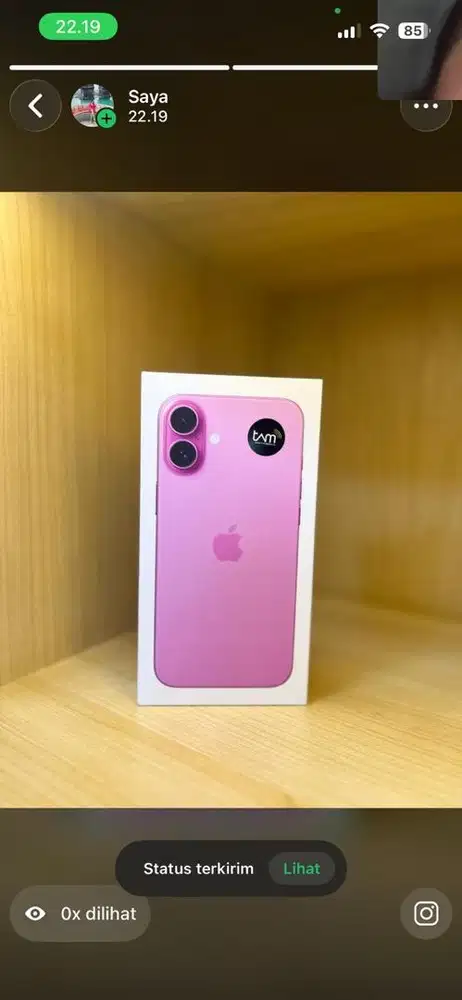iphone 16 128 pink new
