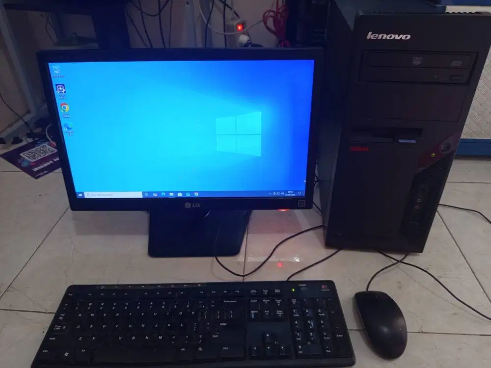 DIJUAL PC KOMPUTER FULLSET LENOVO THINKCENTRE – SIAP PAKAI