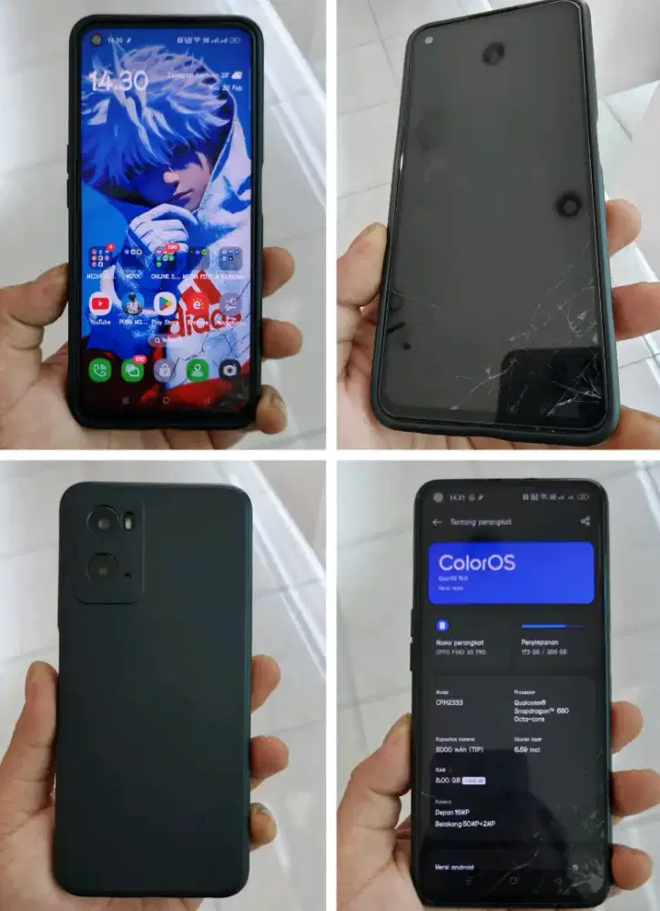 Oppo A96 Ram 8+8/256GB HP+CASAN