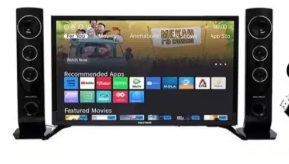 Di jual TV dgital merk polytron tiga dua inc