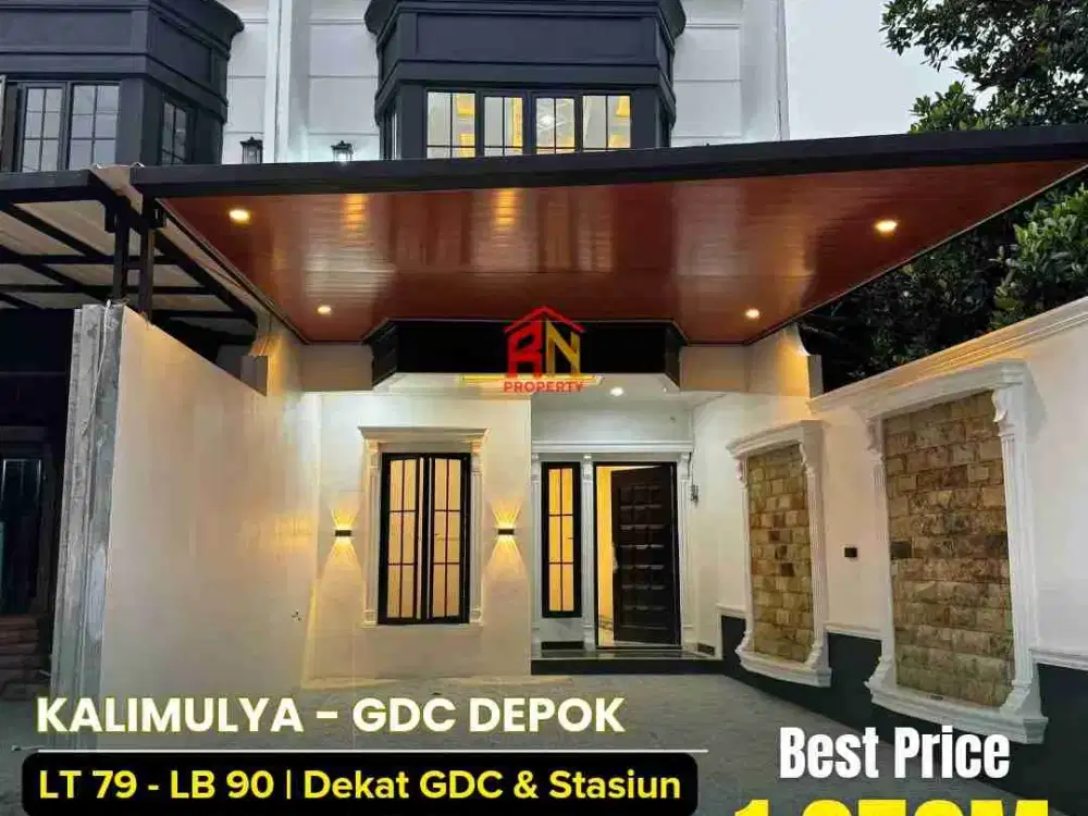 Rumah Cantik Siap Huni di Jl. Kocen Kalimulya Cilodong Depok