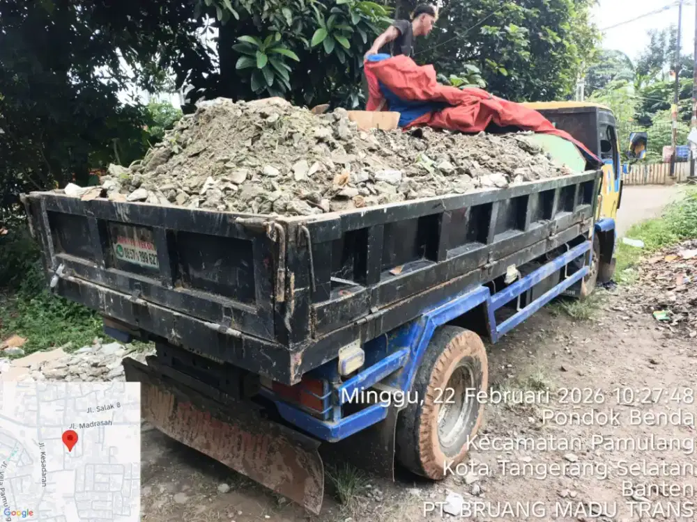 Jasa angkut puing dan buang tanah galian