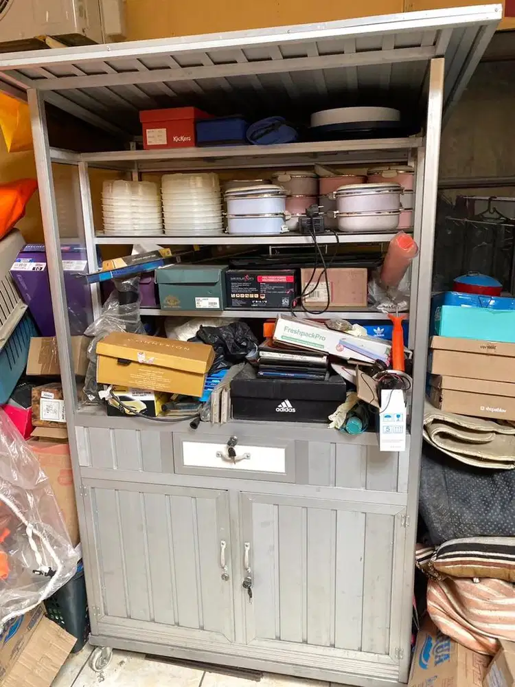 Gerobak alumunium 3 susun