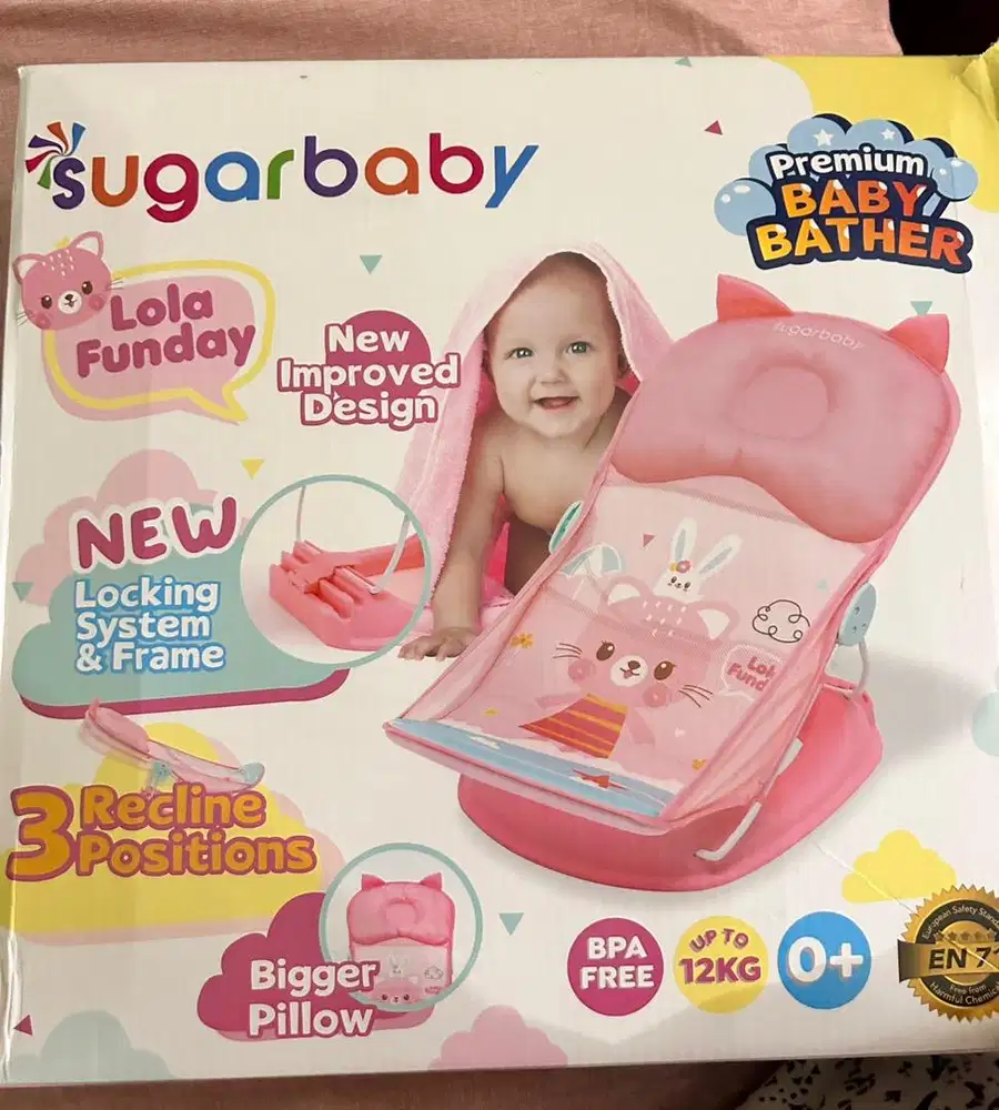 Preloved - Like new - Sugar baby premium baby bather