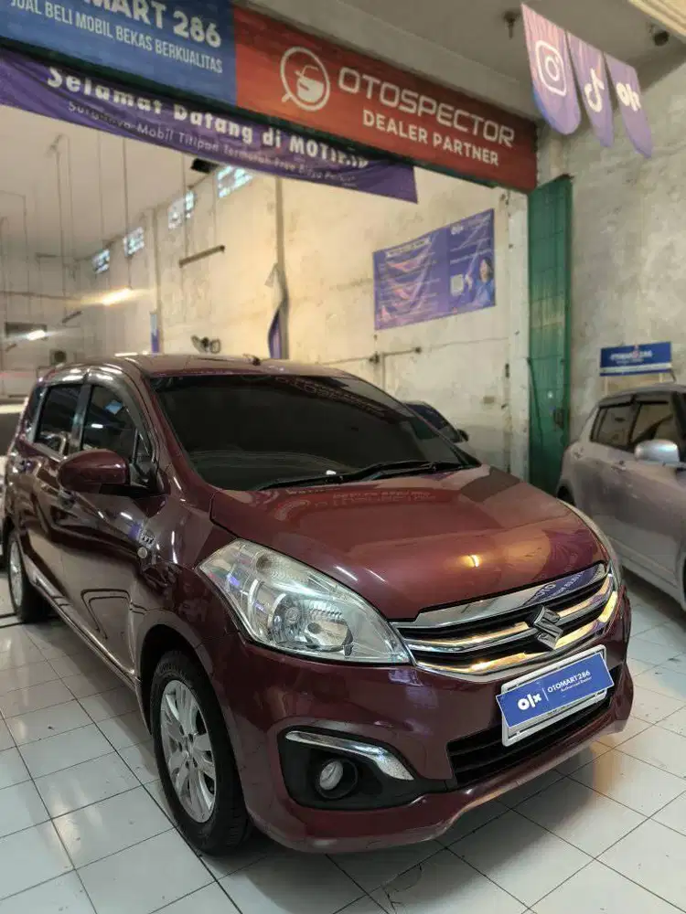 SUZUKI ERTIGA GL 1.4 M/T 2019 MERAH MURAH OTOMART 286 KENJERAN