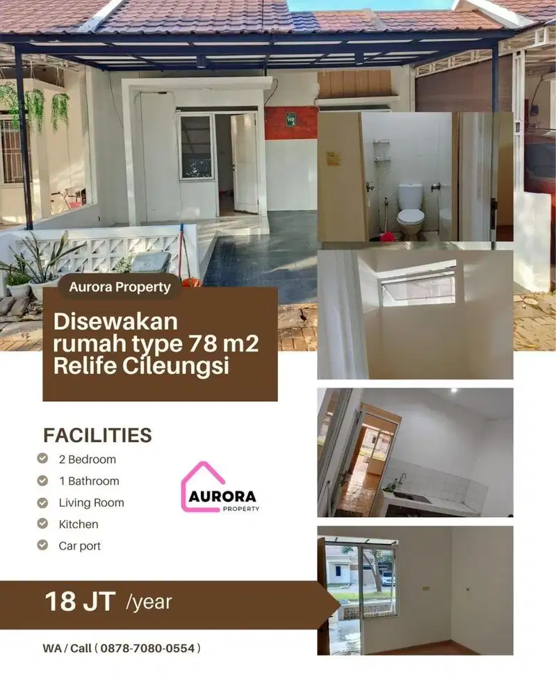 Disewakan Rumah Nyaman