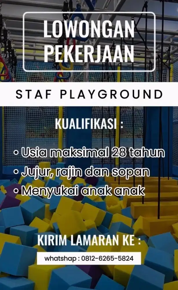 Mencari staf playground