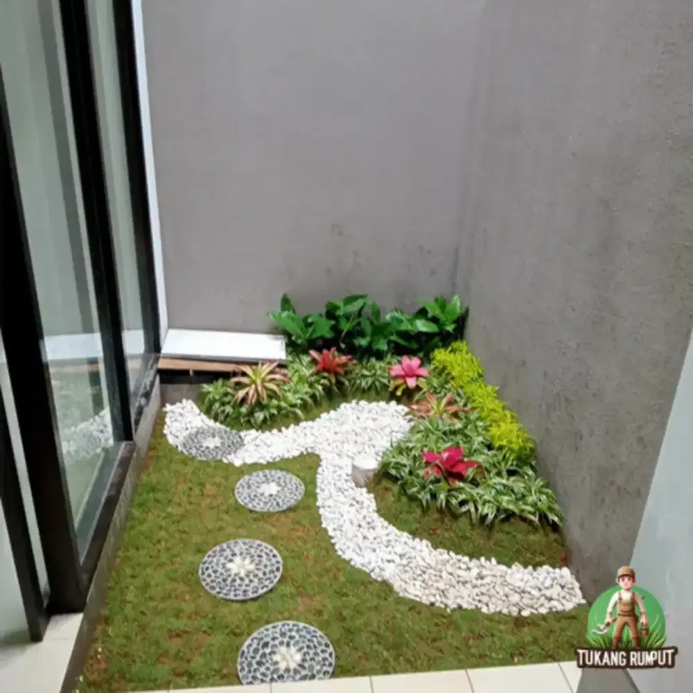 Jasa pembuatan taman murah