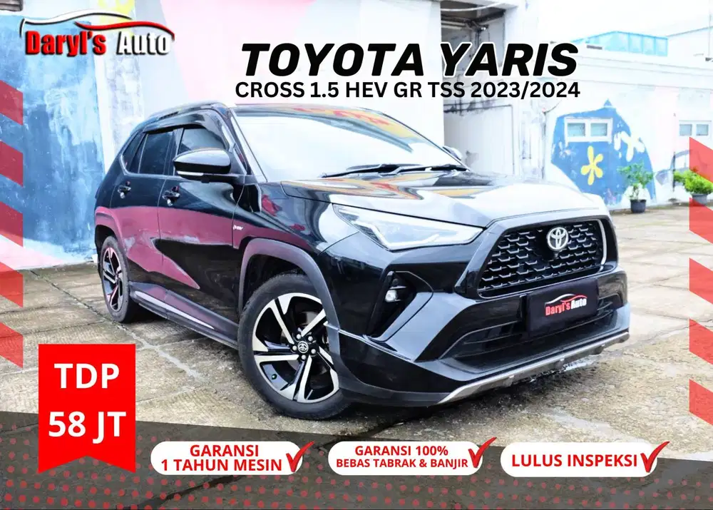 2024 Toyota Yaris Cross HEV S 1.5 GR CVT AT TSS Panoramic Tdp58jt