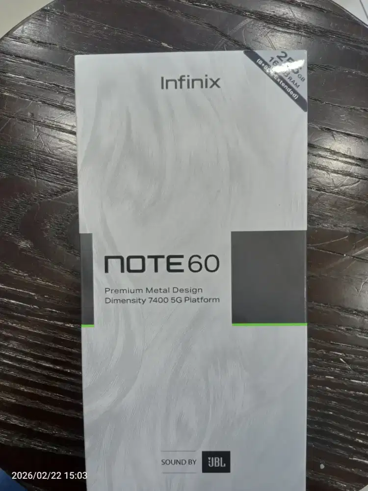 Infinix note 60 5G 8/256