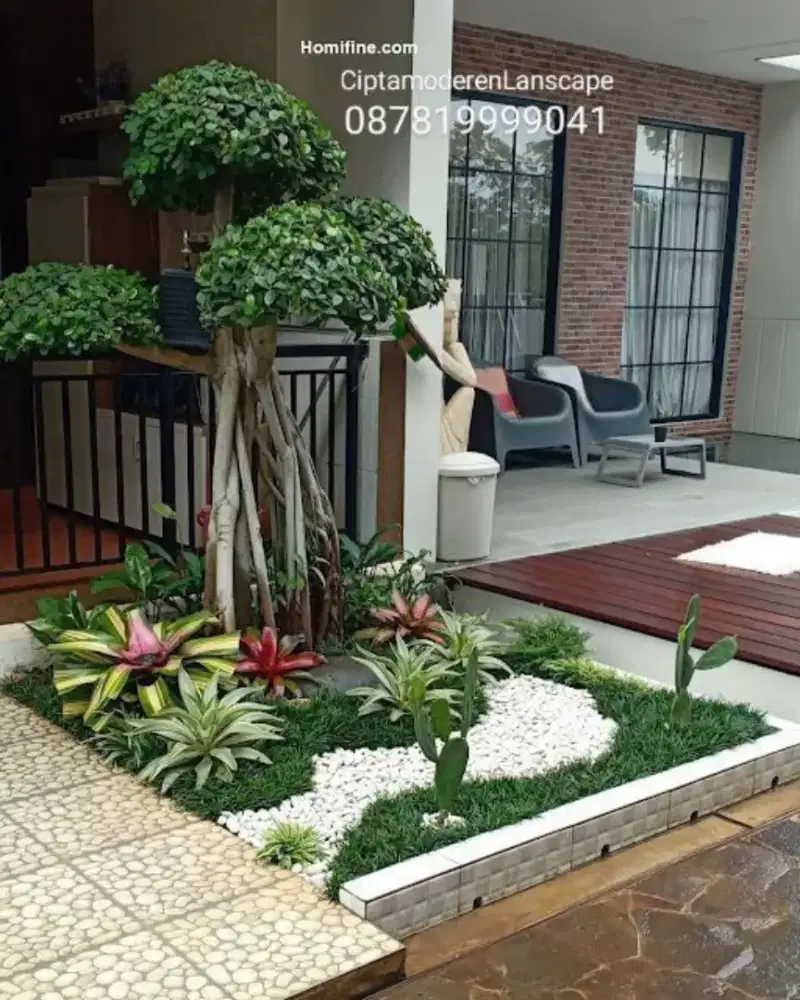 Jasa pembuatan taman murah