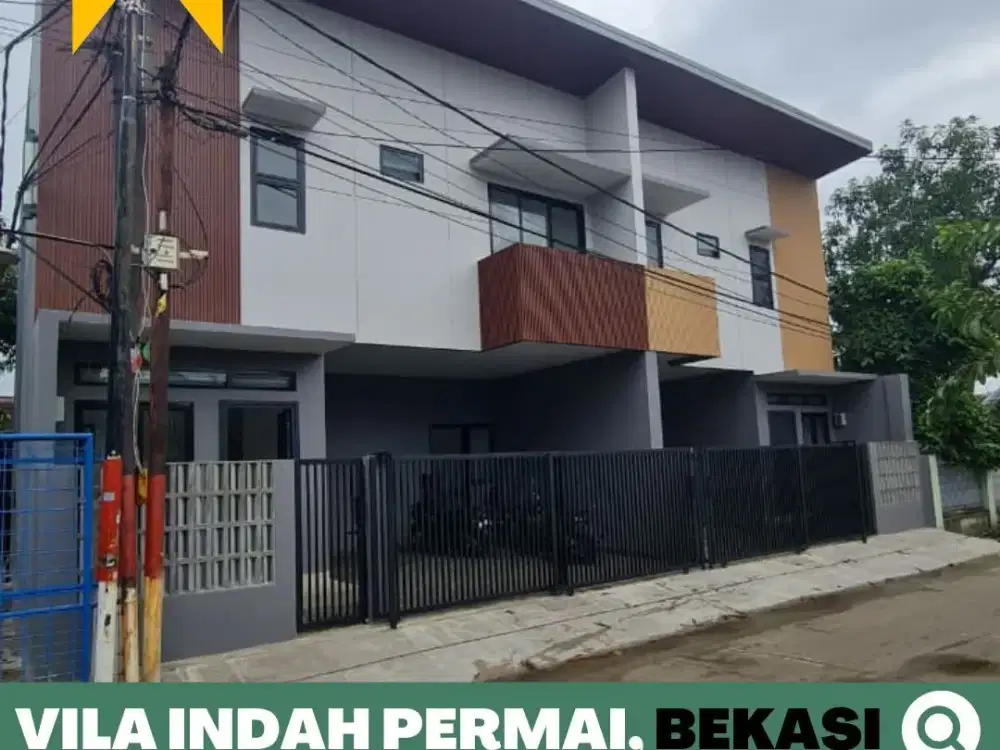 Rumah Baru dijual Murah Vila Indah Permai, 5 Menit Summarecon Bekasi