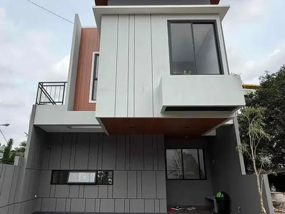 Dijual Rumah Baru Brand New House Desain Mewah di Lebak Banyak Free Kitchen Set dekat Pintu Tol Jakarta Selatan Akses Dekat Pusat Pembelanjaan
