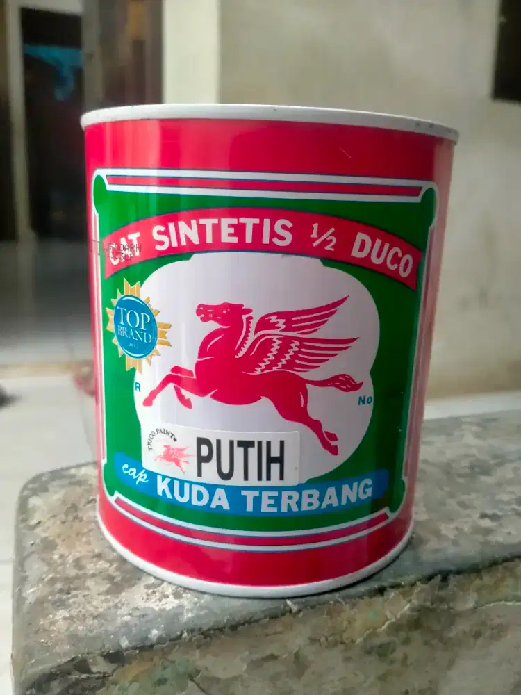 Cat kuda terbang cat minyak untuk kayu dan besi ukuran 1kg