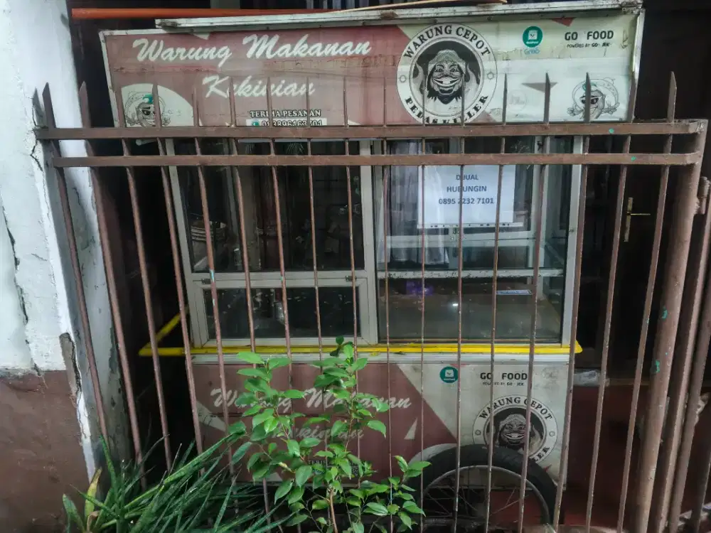 Gerobak Alumunium Besi Dorong