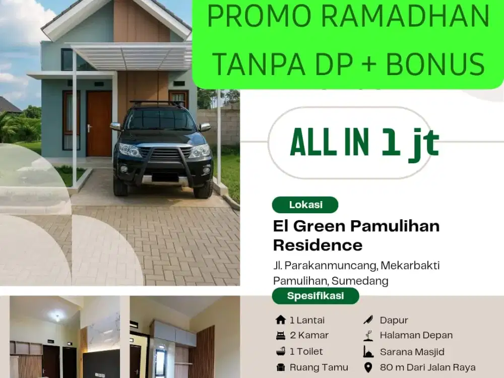 Rumah El Green Bandung Bagian Timur