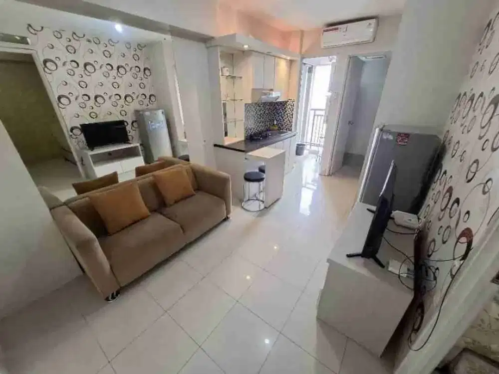 Sewa 2BR Furnished tower Flamboyan apartemen Bassura City