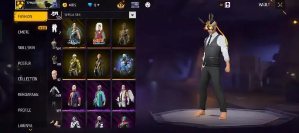 di jual akun ff terpercaya lagi B U