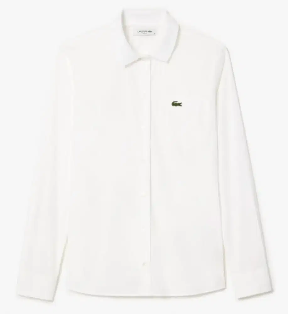 Kemeja Putih Lacoste Ori