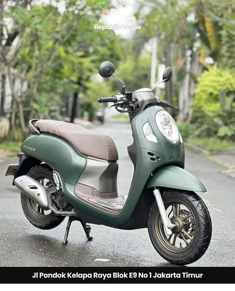 TERMURAH honda scoopy prestige 110 TH 2023 WARNA hijau