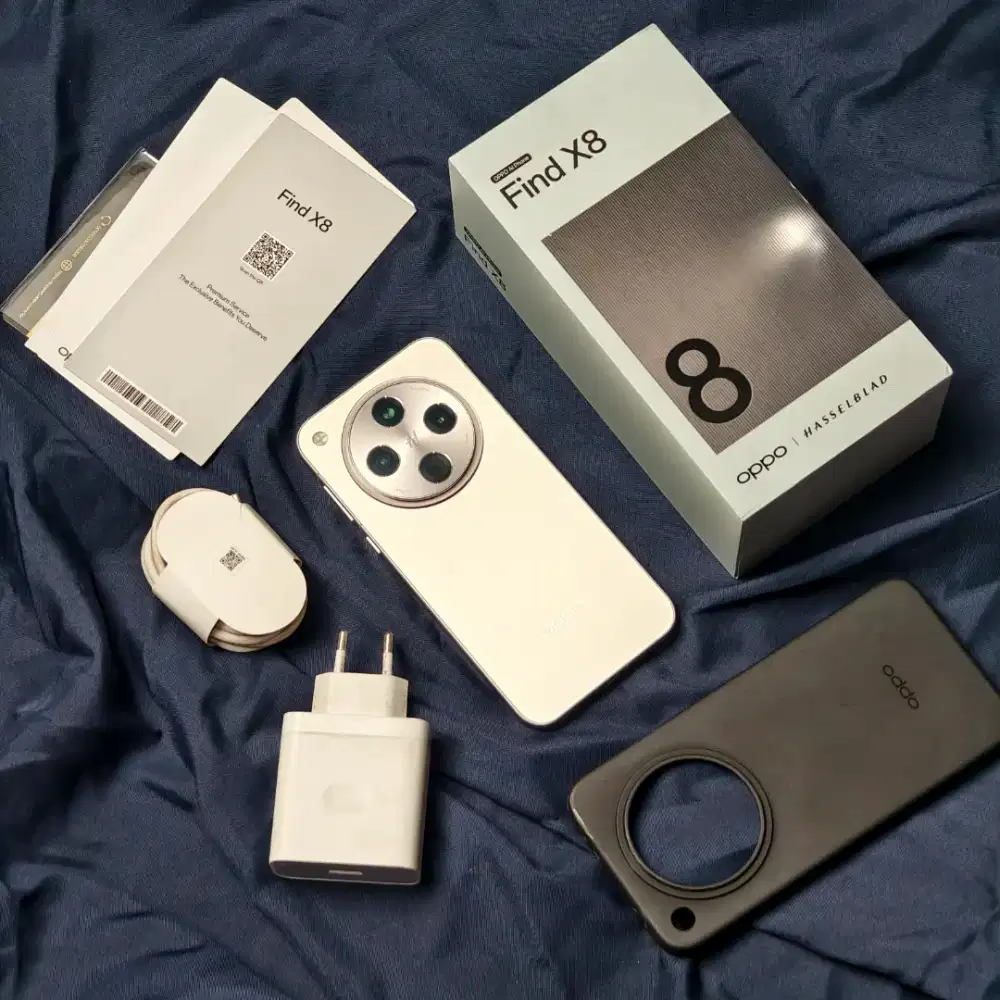 Oppo find X8 12/256 fullset mulus
