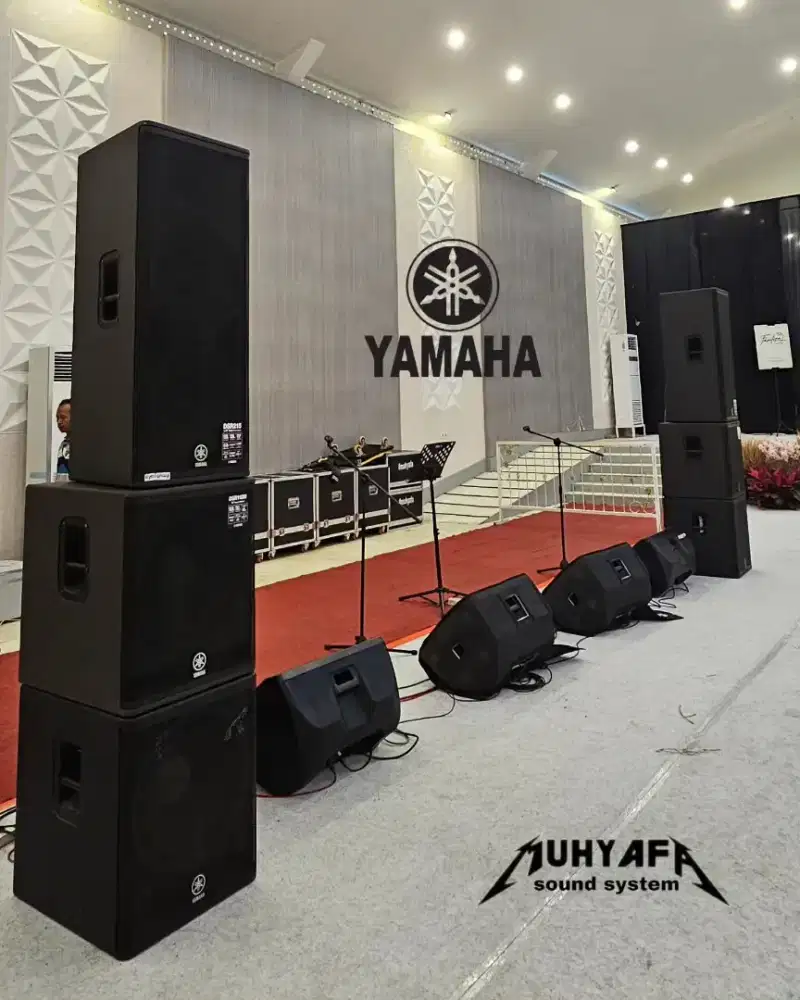 Sound system untuk wedding di hall