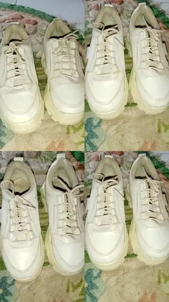 Sepatu kets putih