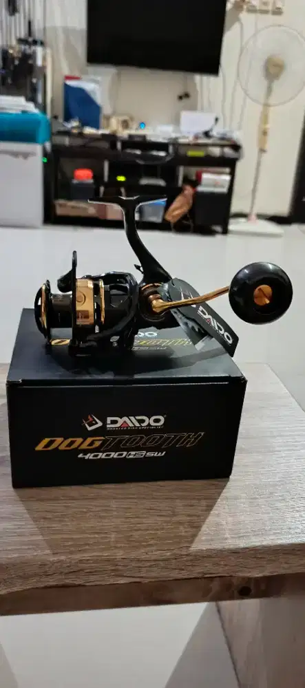 Reel Daido Dogtooth 4000 HS SW with Duralium main gear and body