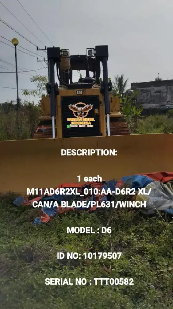 Bulldozer catterpillar D6