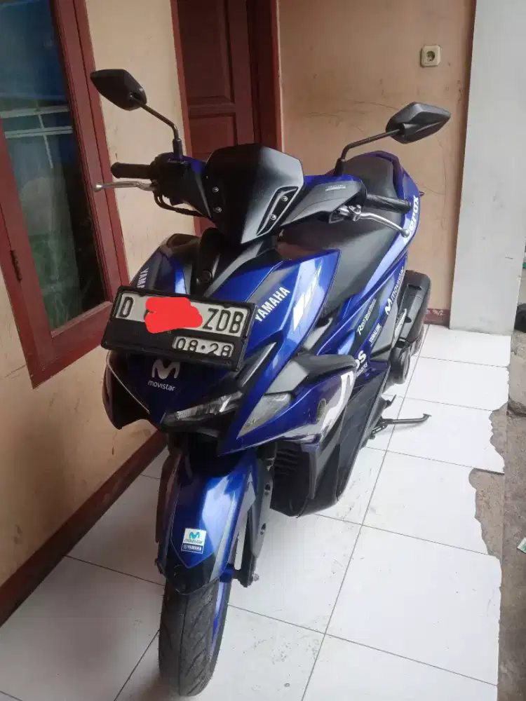 Aerox type R 2018 Movistar edition mulus siap mudik