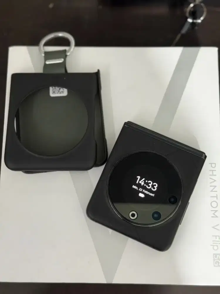 Tecno Phantom V flip 5G 8/256GB Black fullset