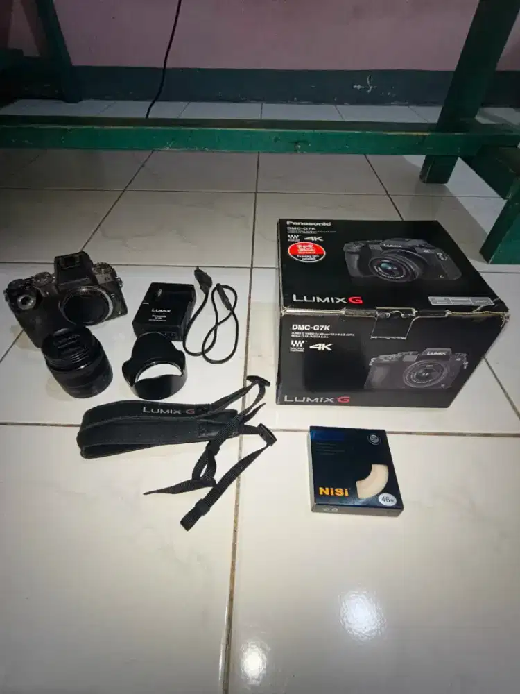 Kamera Panasonic Lumix G7 + Lensa