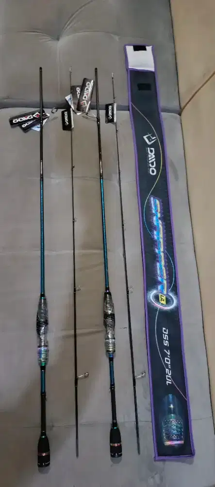 Joran Daido Snapper 210 cm 2-6 lb with rainbow ring guide Solid carbo